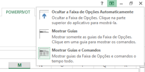 O que é, para que serve e como exibir e ocultar a Faixa de Opções ...