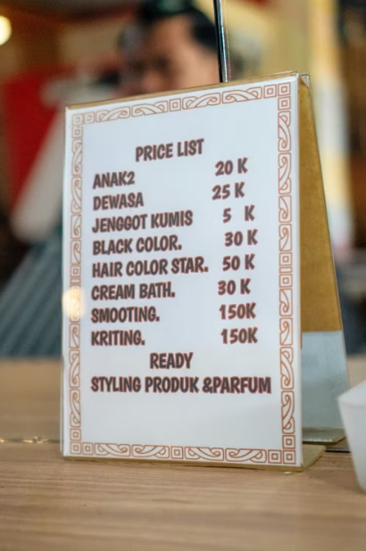 tabela de precos atualizada para cobrar por planilhas excel