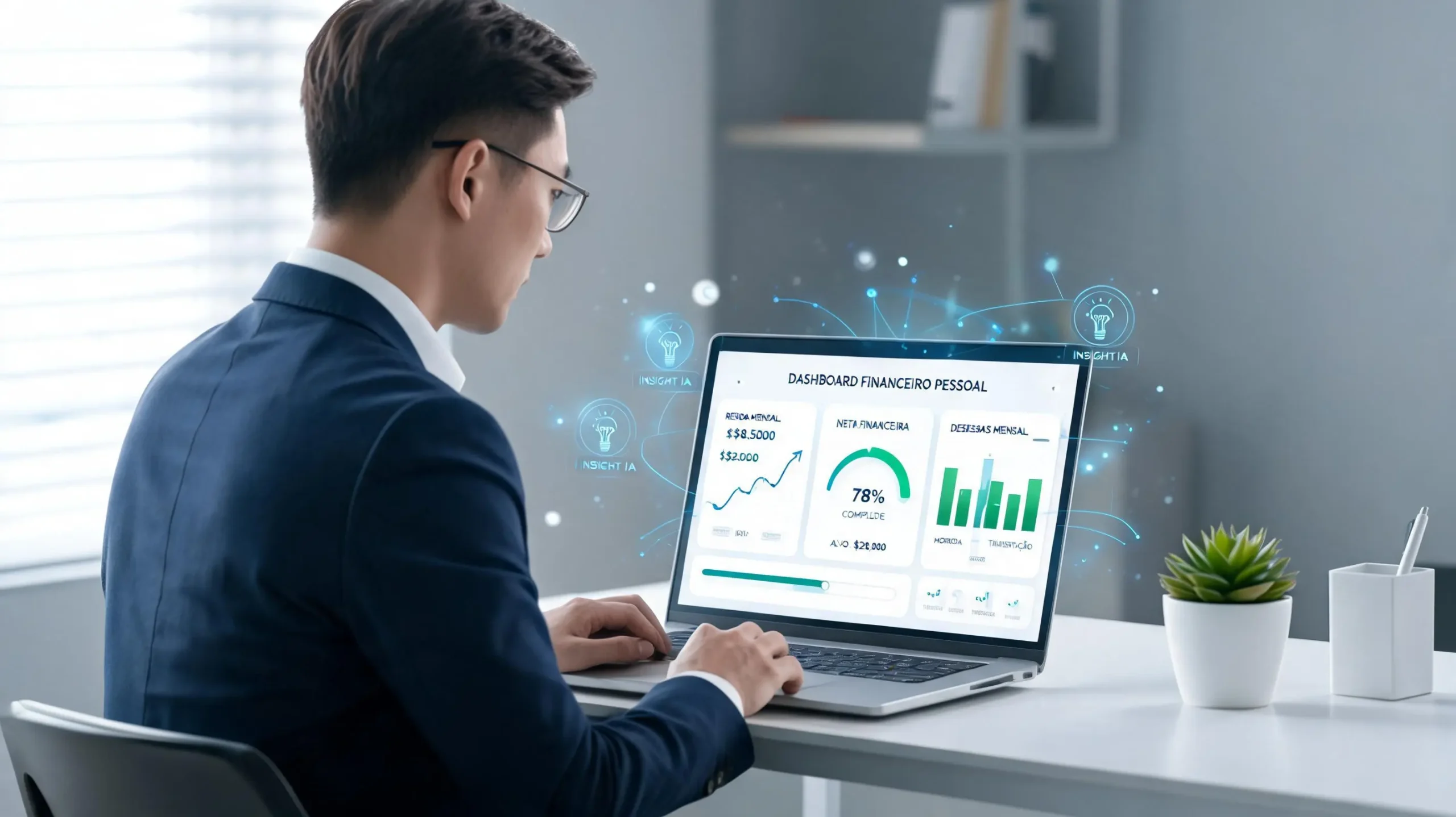 Análise financeira pessoal com IA