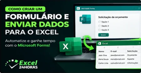 Como criar um formulário e enviar dados para o Excel